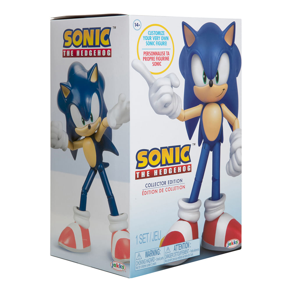 Boneco Sonic 15cm - Modern Collector Edition - Imagem 6