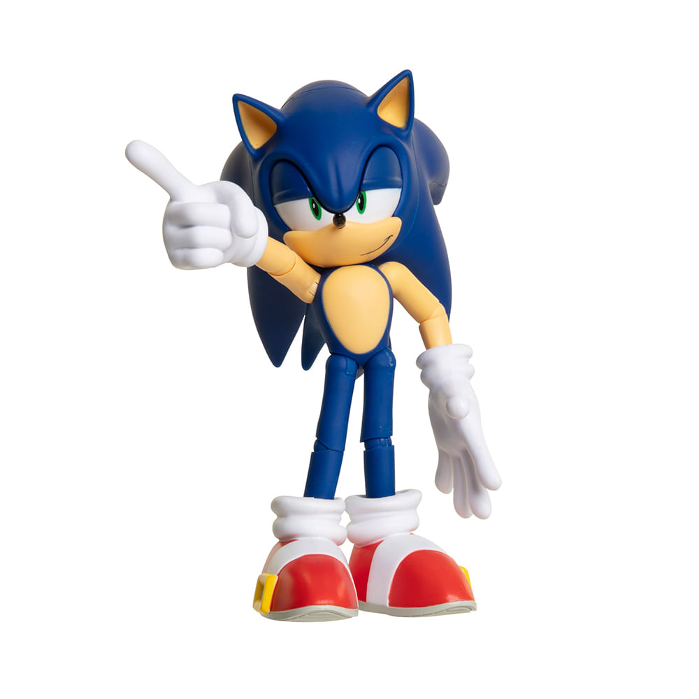 Boneco Sonic 15cm - Modern Collector Edition - Imagem 9