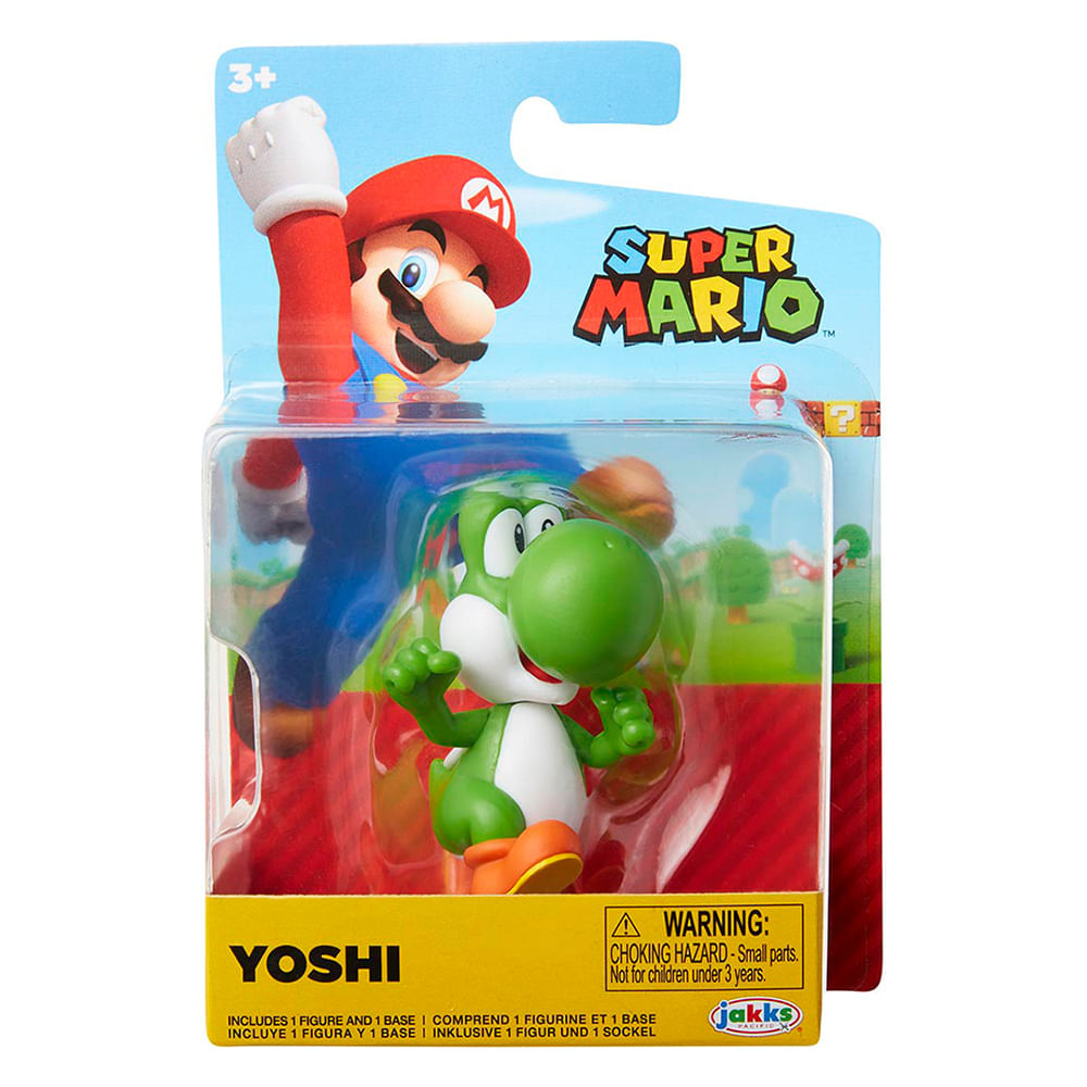 Boneco Colecionável 6cm Super Mario - Yoshi - Imagem 4