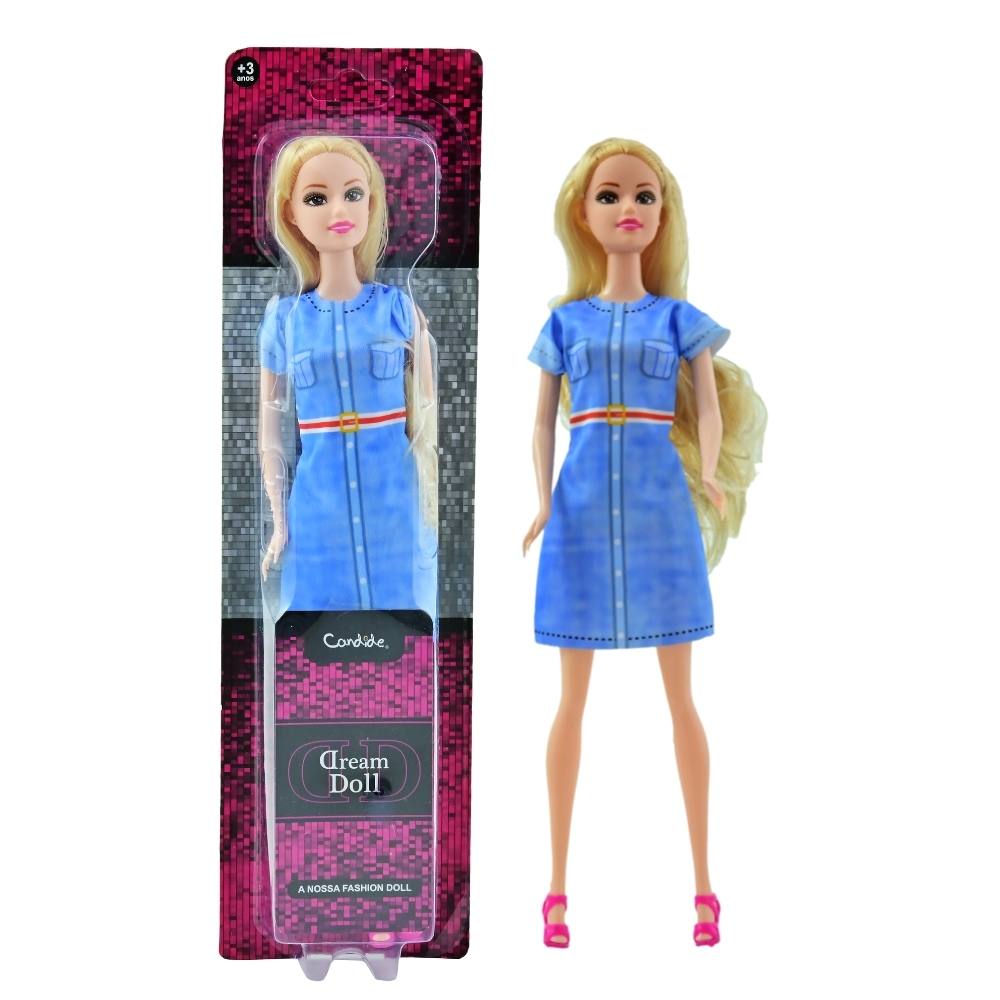 Boneca Fashion Doll Dream Doll Cabelo Loiro