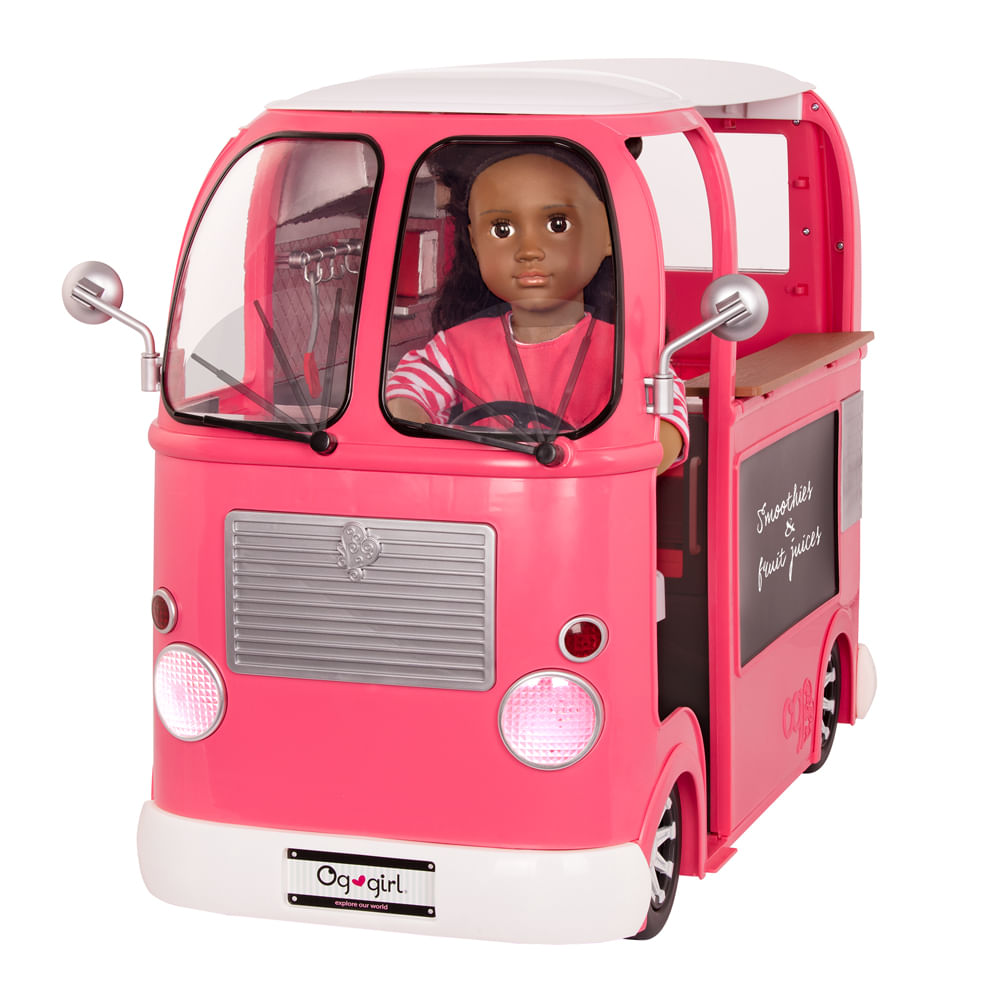 Food Truck Rosa Our Generation Grill To Go - Imagem 4