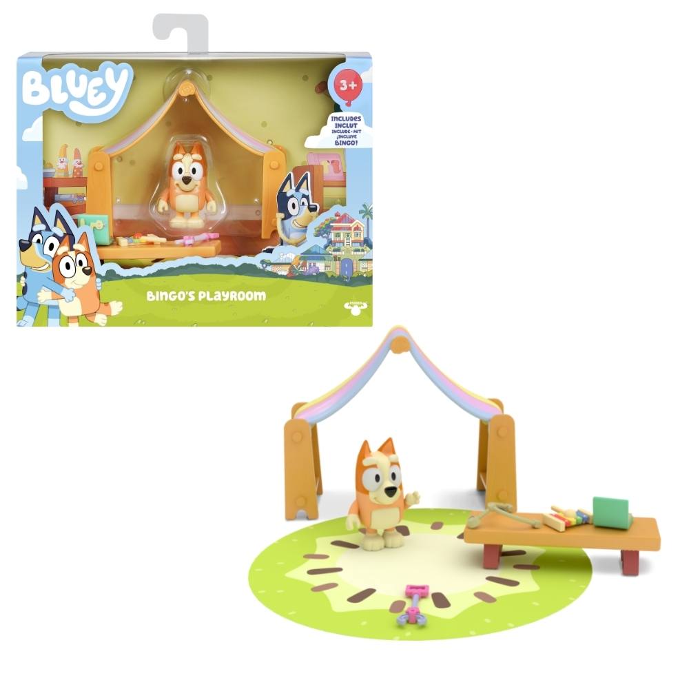 Mini Playset Bluey - Quarto da Bingo