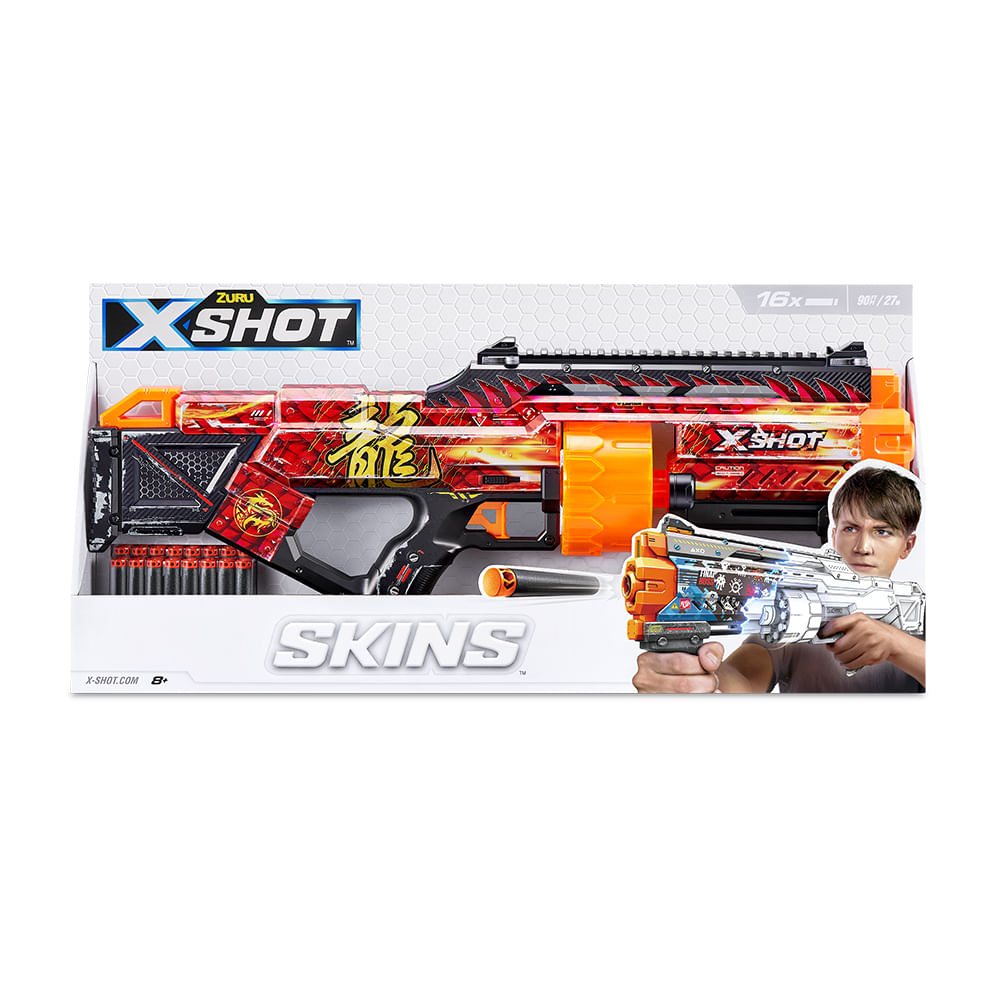 Lançador de Dardos X-Shot Skins Last Stand - Dragon - Imagem 2