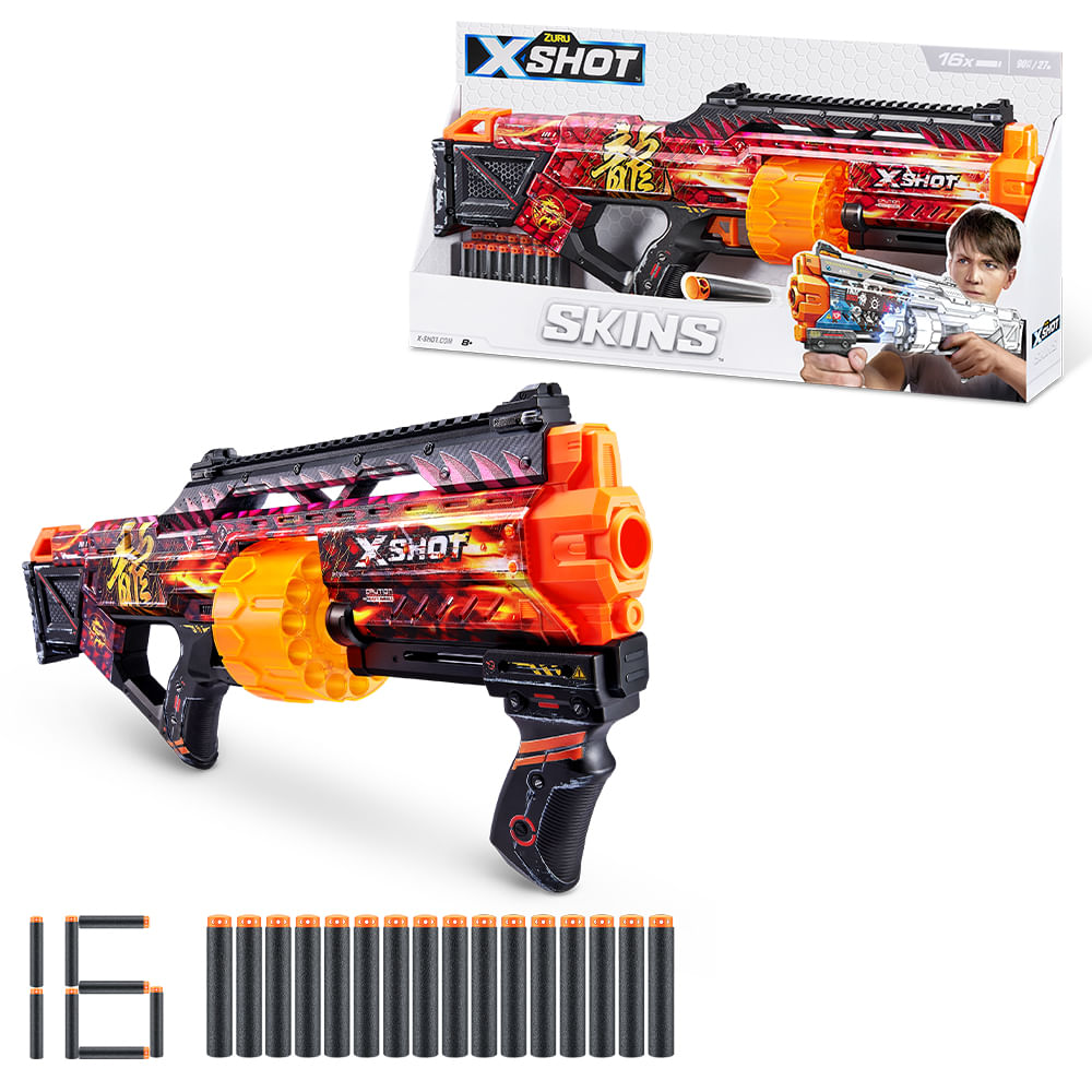 Lançador de Dardos X-Shot Skins Last Stand - Dragon - Imagem 3