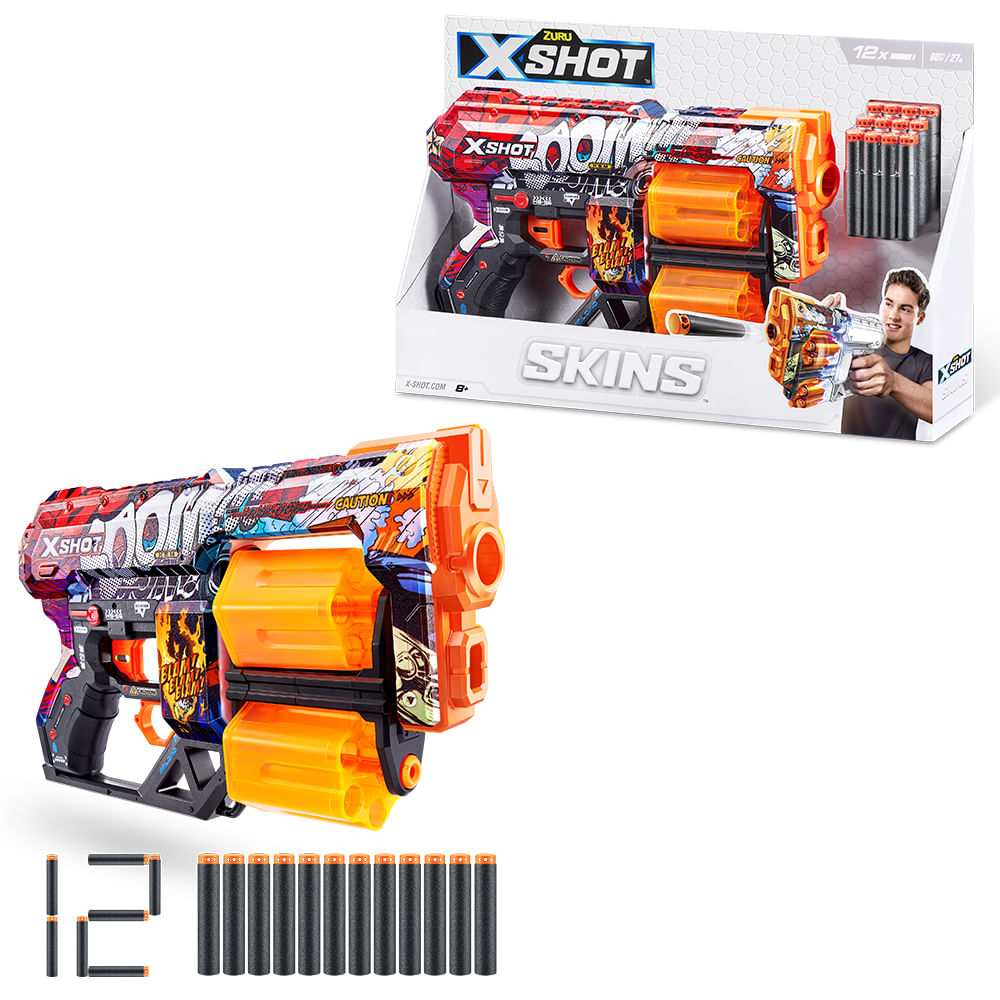 Lançador de Dardos X-Shot Skins Dread - Boom - Imagem 2