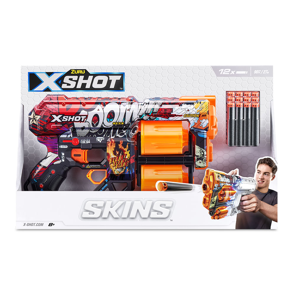 Lançador de Dardos X-Shot Skins Dread - Boom - Imagem 4