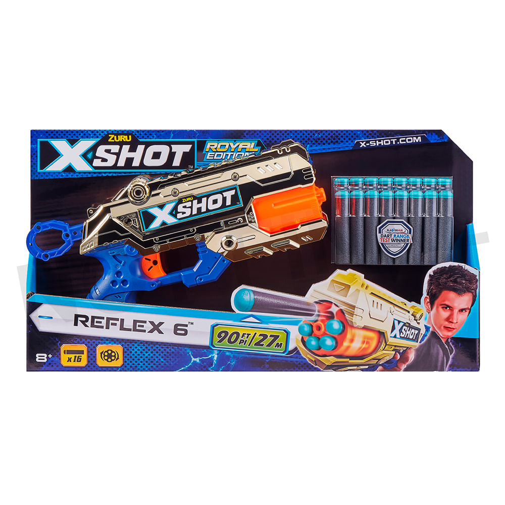 Lançador de Dardos X-Shot Royale Edition - Reflex 6 - Imagem 4
