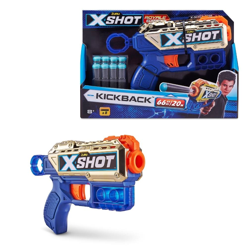 Lançador de Dardos X-Shot Royale Edition - Kickback - Imagem 2