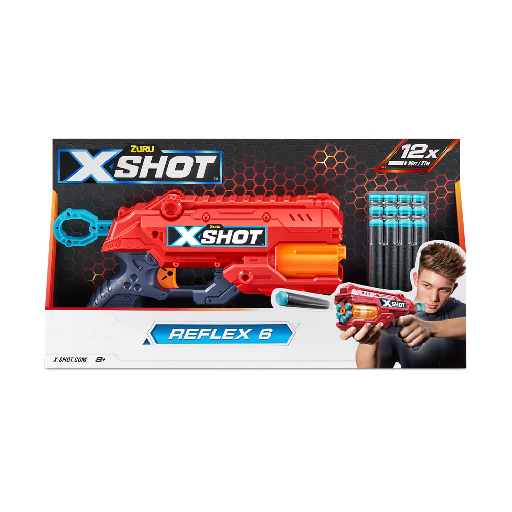 Lançador de Dardos X-Shot Red - TK6 - Imagem 3