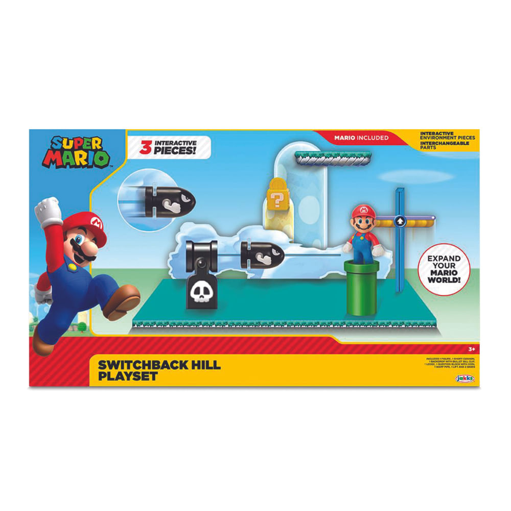 Playset Super Mario - Switchback Hill - Imagem 2