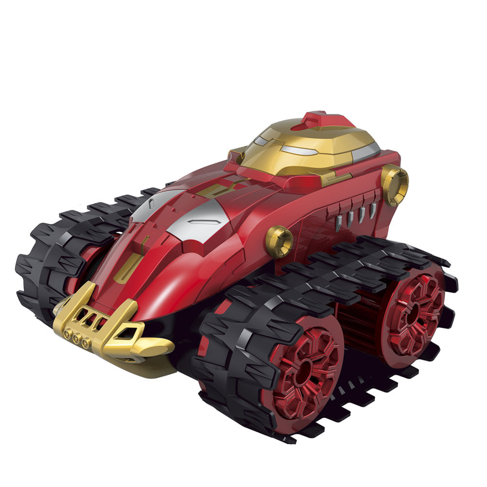 Carrinho de Controle Remoto 7 Funções Vingadores Homem de Ferro Autotech Rider - Imagem 2
