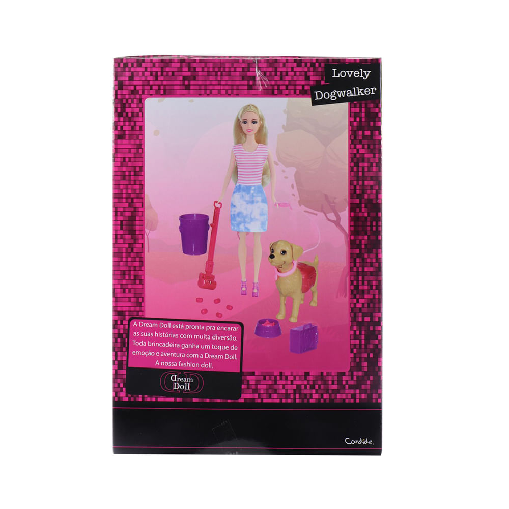 Boneca Lovely Dogwalker Dream Doll - Imagem 2