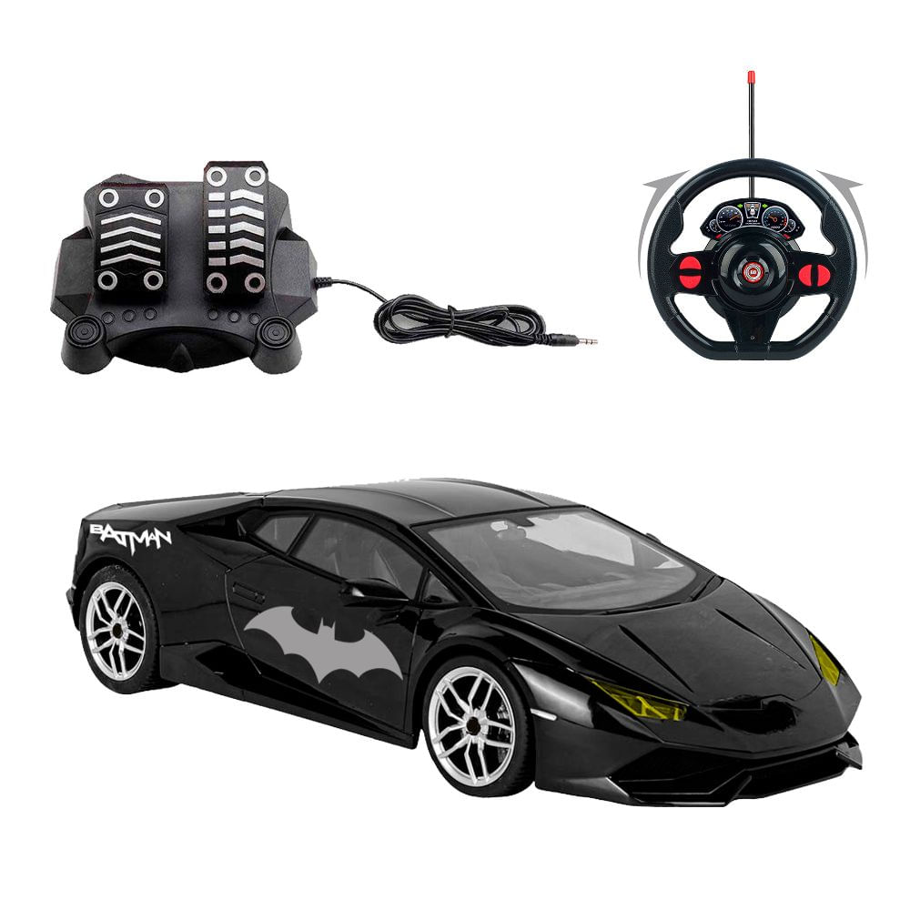 Carrinho de Controle Remoto 7 Funções Batman Dark Running