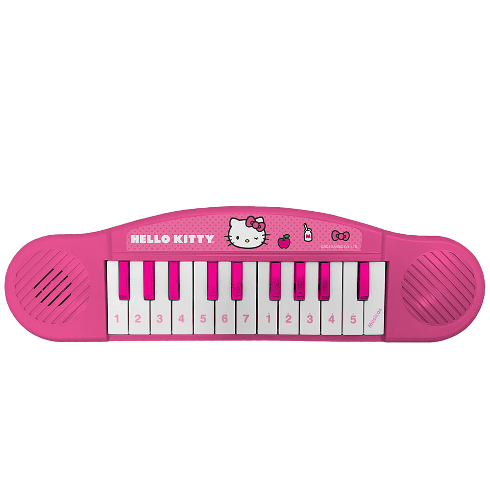 Instrumento Musical Infantil Hello Kitty - Piano Melodia