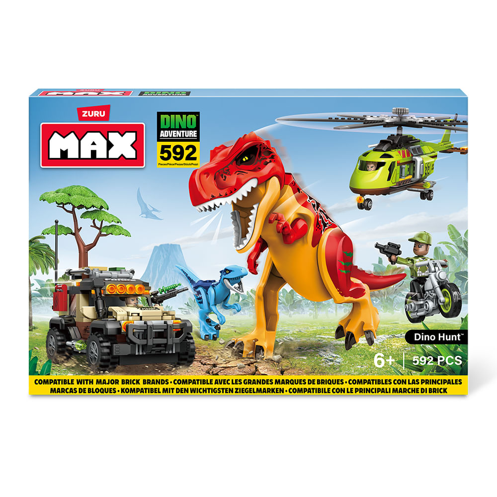 Blocos de Montar Max Dino Adventure 592 peças - Imagem 2