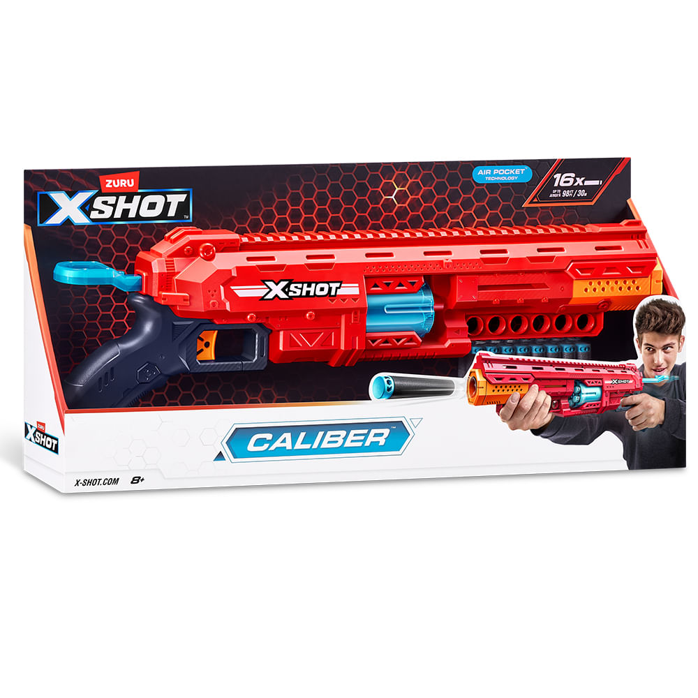 Lançador de Dardos X-Shot Red - Caliber - Imagem 2