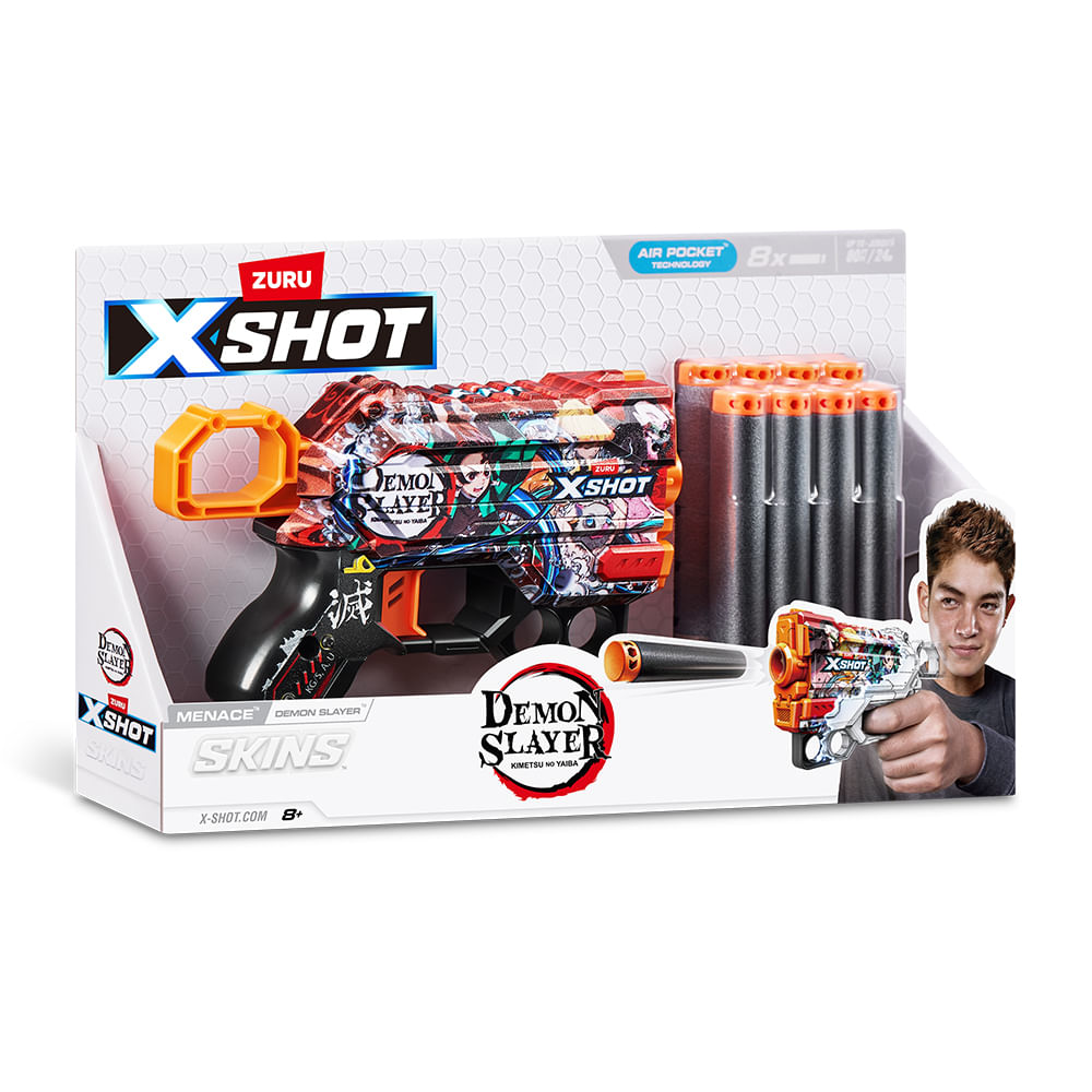 Lançador de Dardos X-Shot Skins Menace - Demon Slayer - Imagem 2
