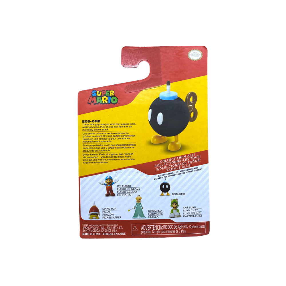 Boneco Colecionável 6cm Super Mario - Bob-bomb - Imagem 7
