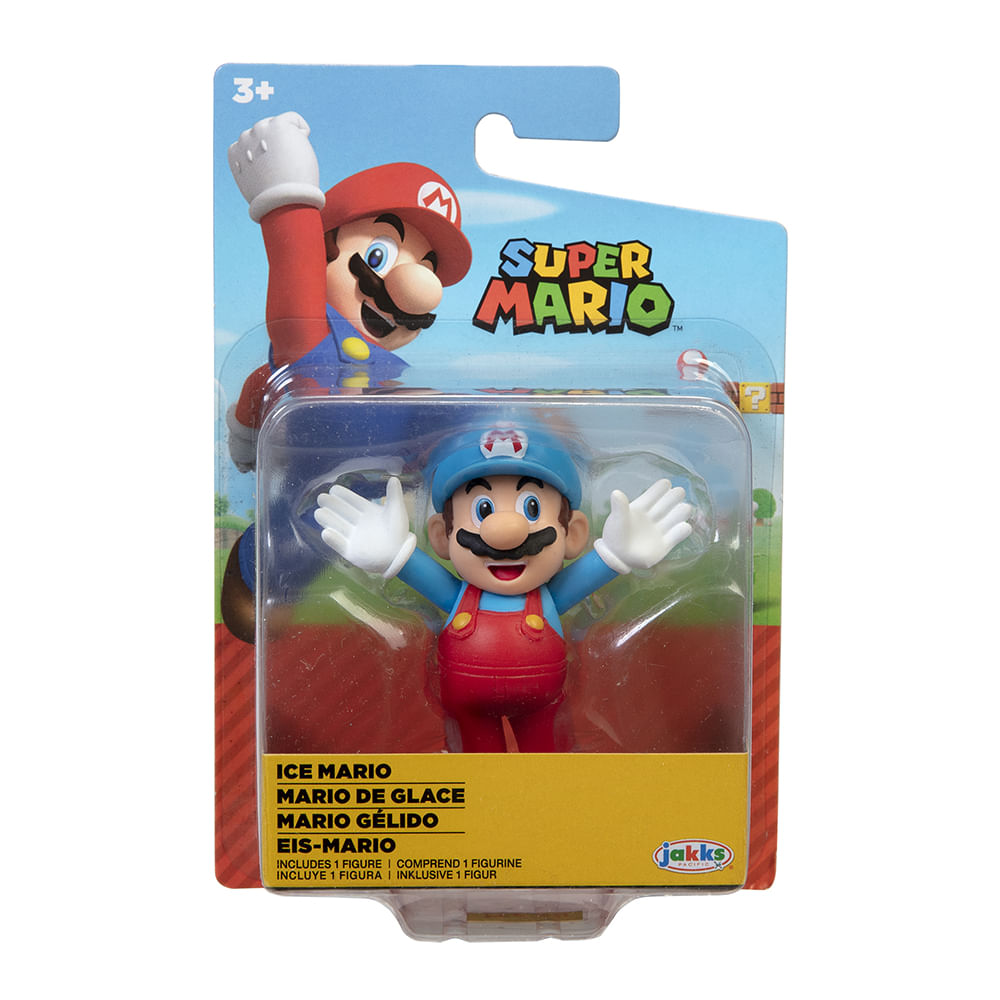 Boneco Colecionável 6cm Super Mario - Mario Gélido - Imagem 5