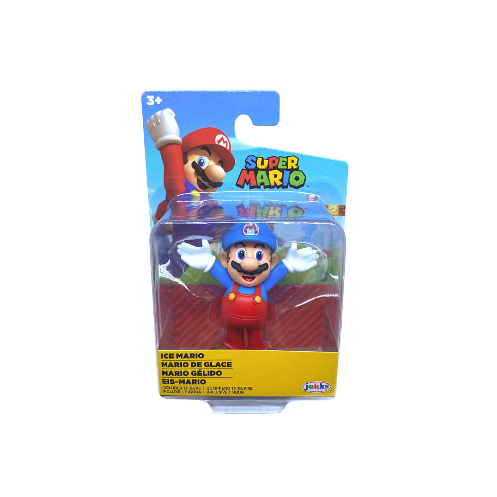 Boneco Colecionável 6cm Super Mario - Mario Gélido - Imagem 7
