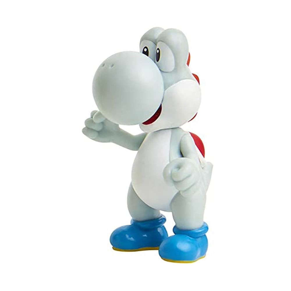 Boneco Colecionável 6cm Super Mario - Yoshi Blanco - Imagem 7