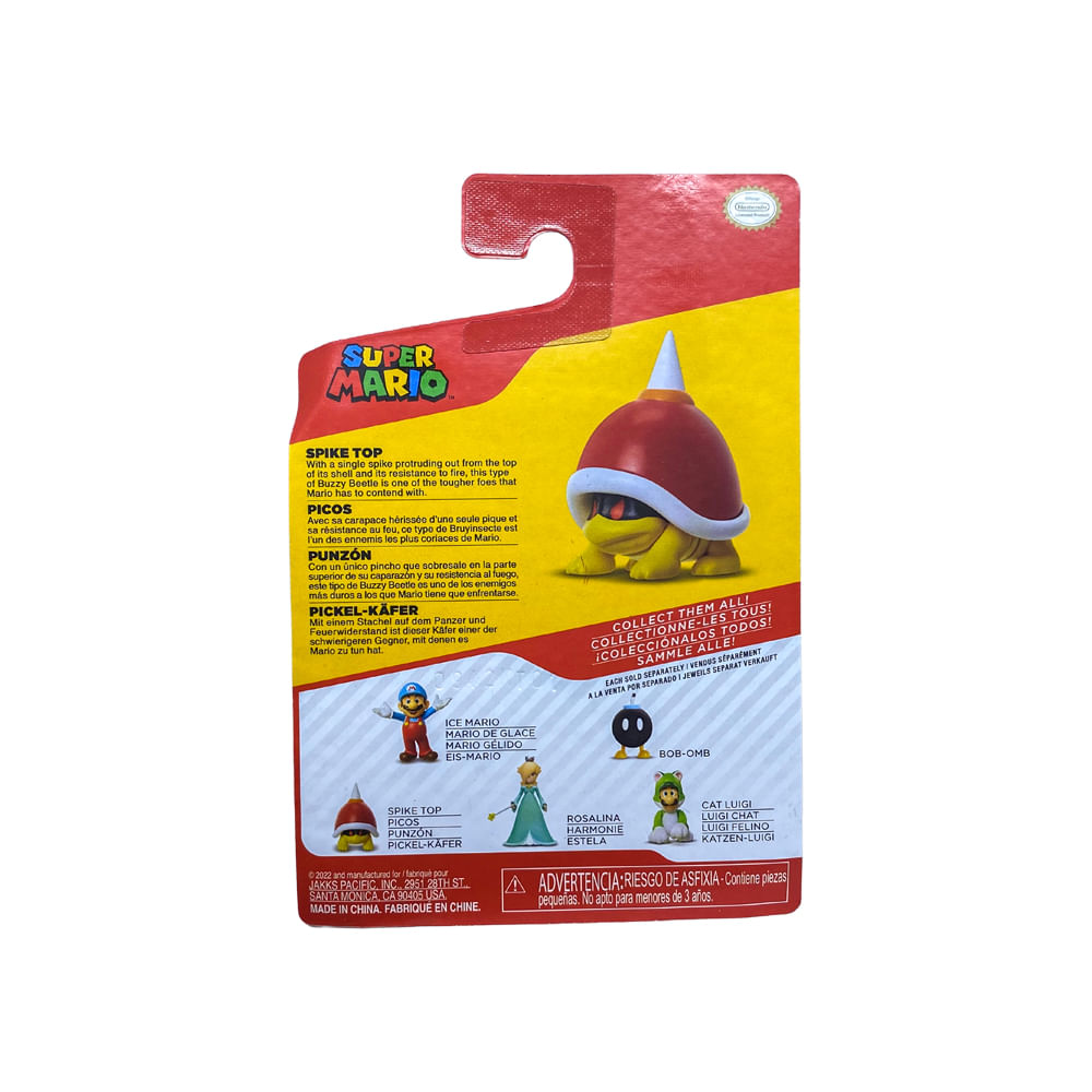 Boneco Colecionável 6cm Super Mario - Punzón - Imagem 5