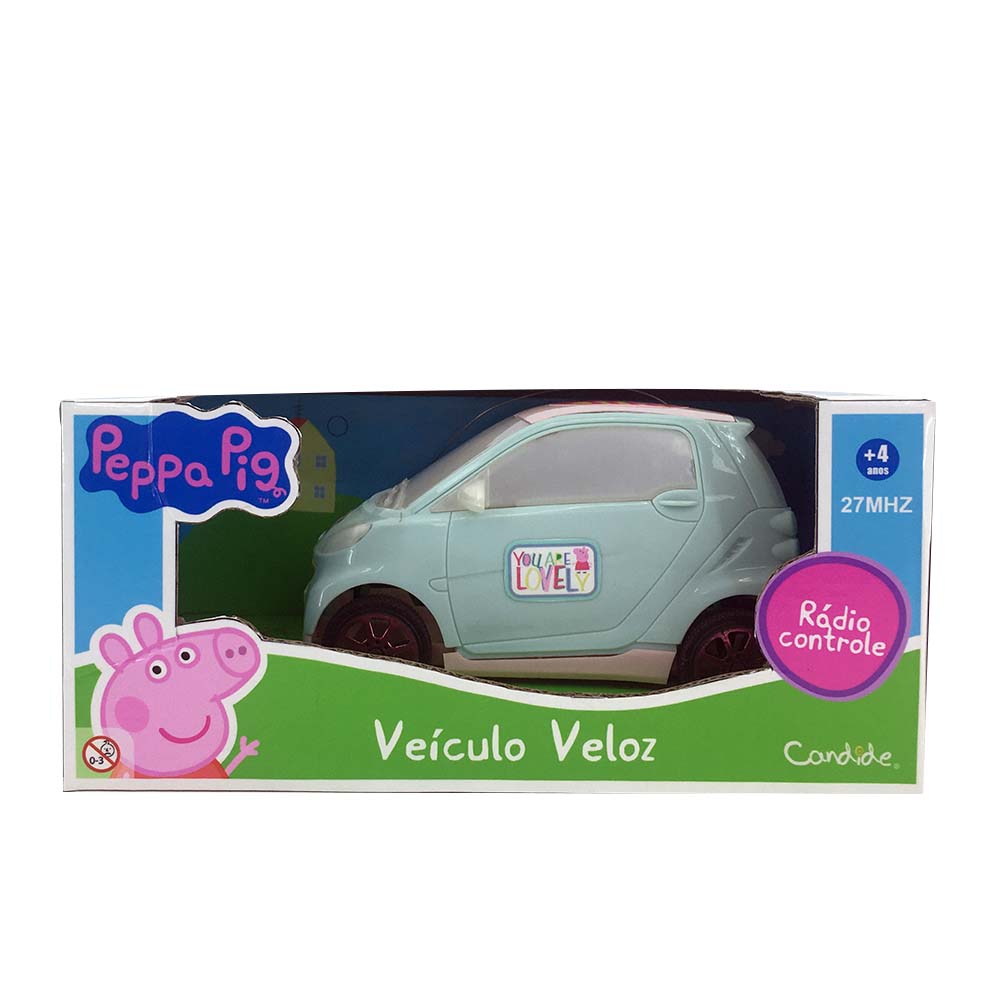 Carrinho de Controle Remoto Peppa Pig Veloz - Imagem 2