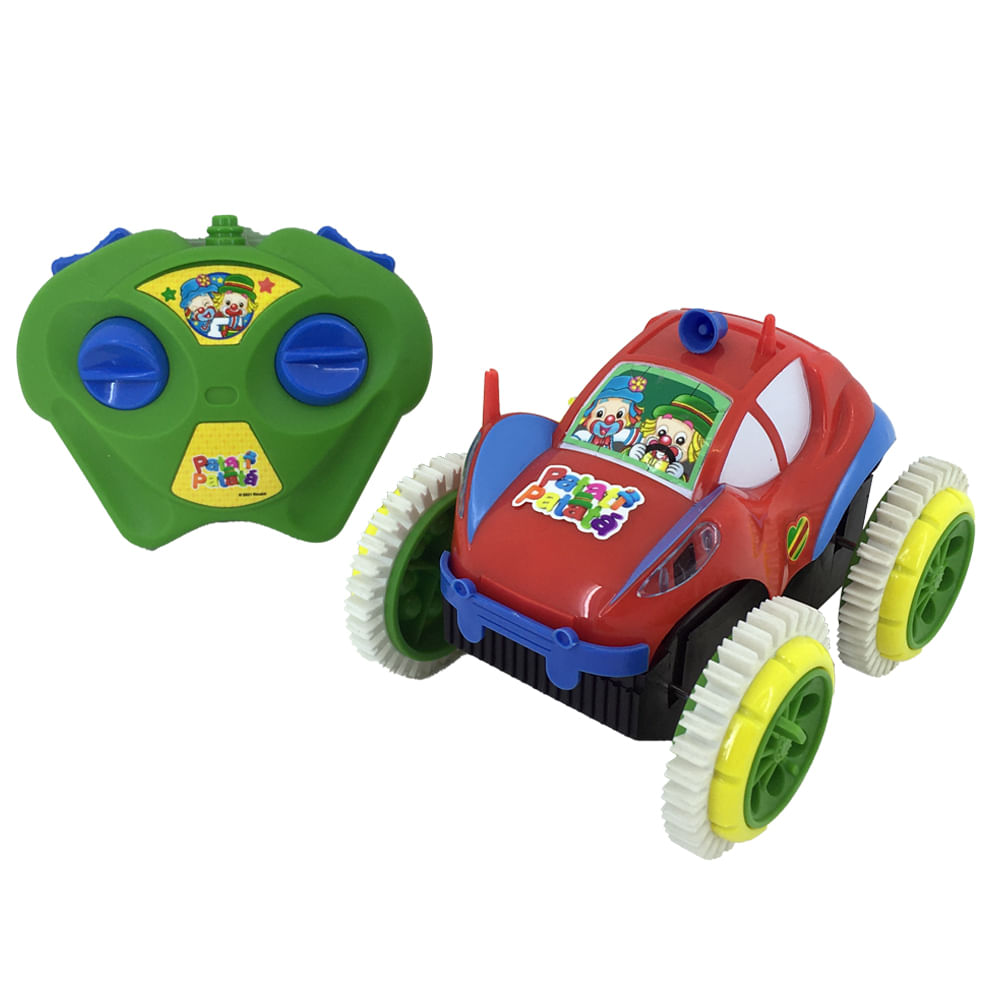 Carrinho de Controle Remoto Patati e Patatá Bate e Capota - Imagem 2