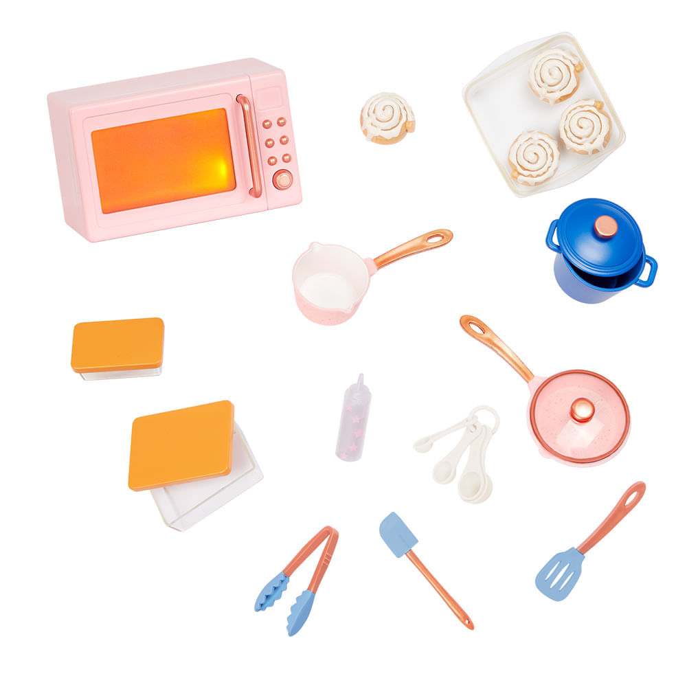 Conjunto de Cozinha com Micro-ondas - Our Generation