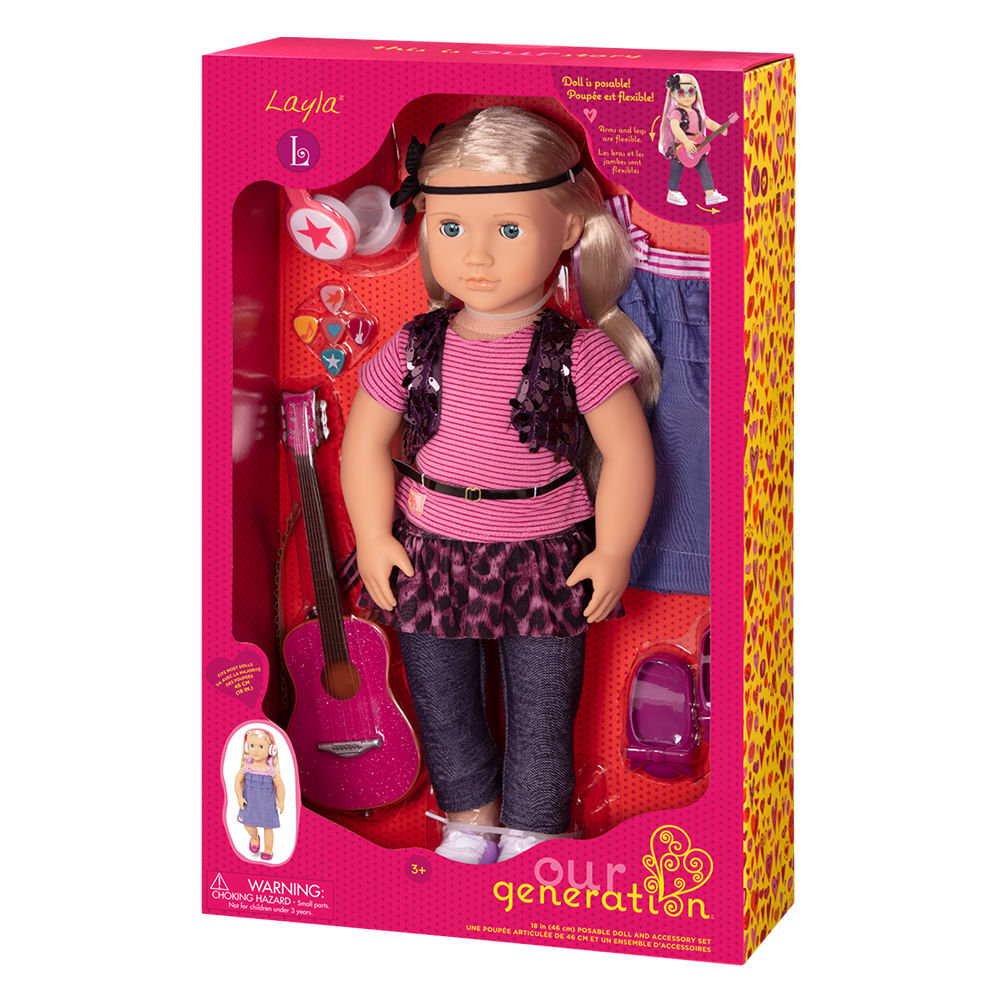 Boneca Our Generation Rock Star Layla - Imagem 4