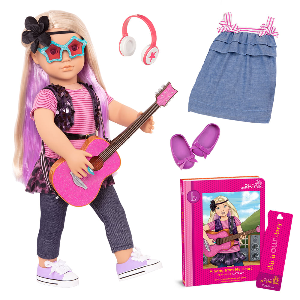 Boneca Our Generation Rock Star Layla - Imagem 6