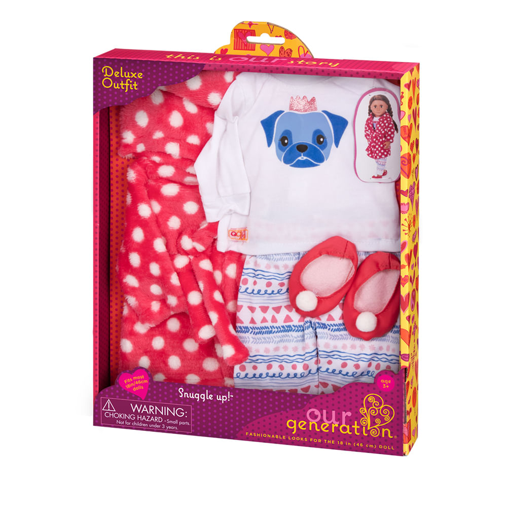 Roupão de Bolinhas - Our Generation - Imagem 2