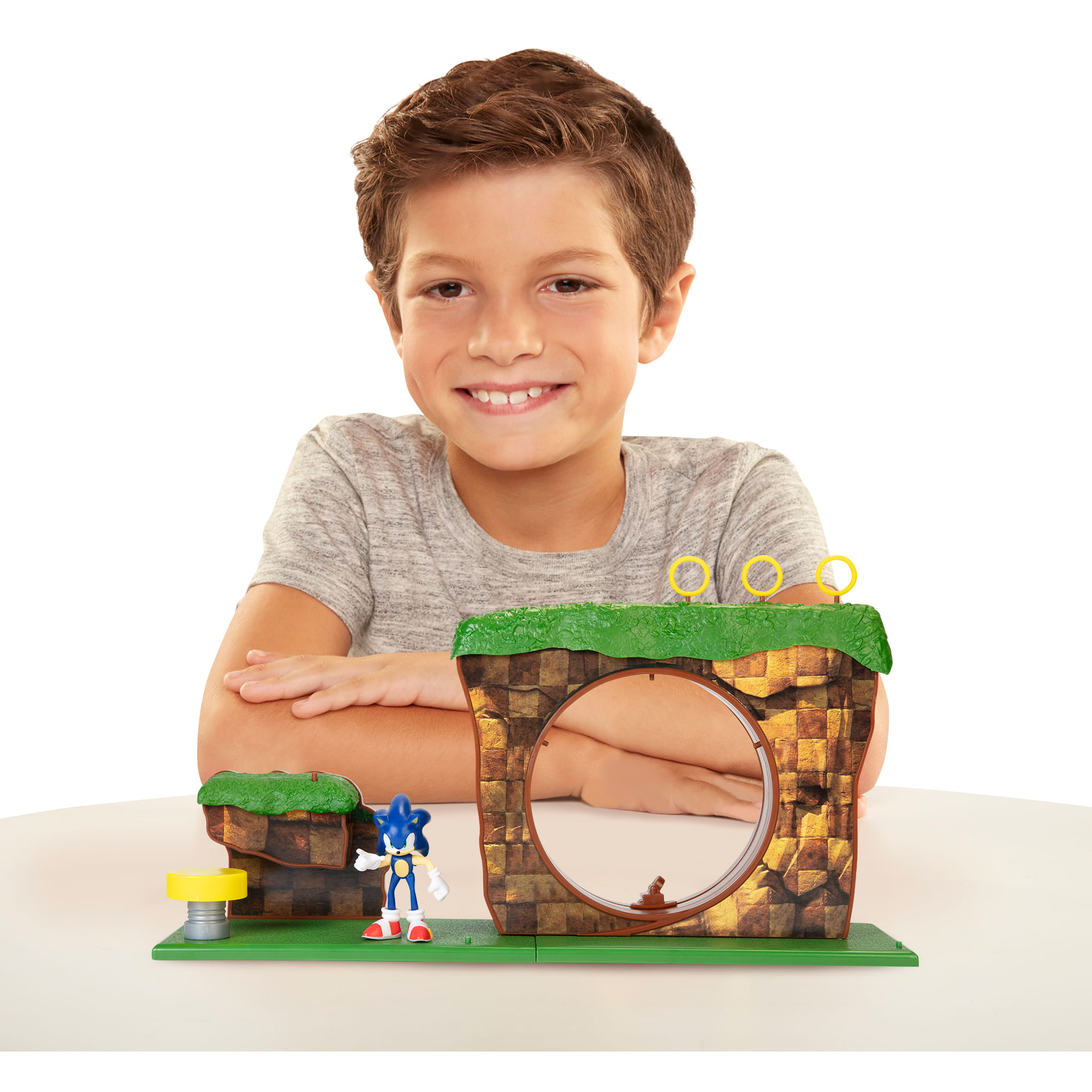 Playset Sonic The Hedgehog - Green Hill Zone - Imagem 4