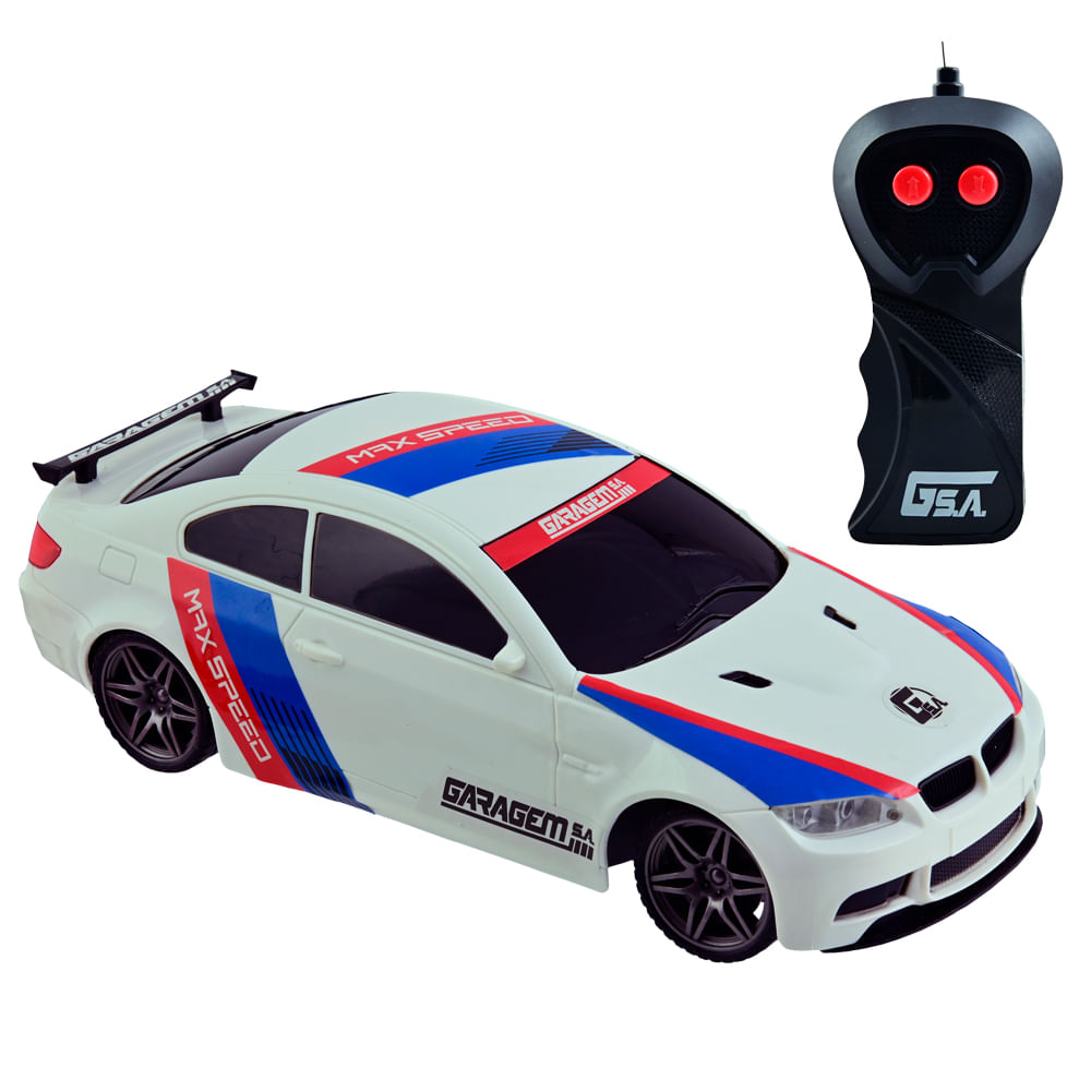 Carrinho de Controle Remoto Garagem S.A. Agility - Azul