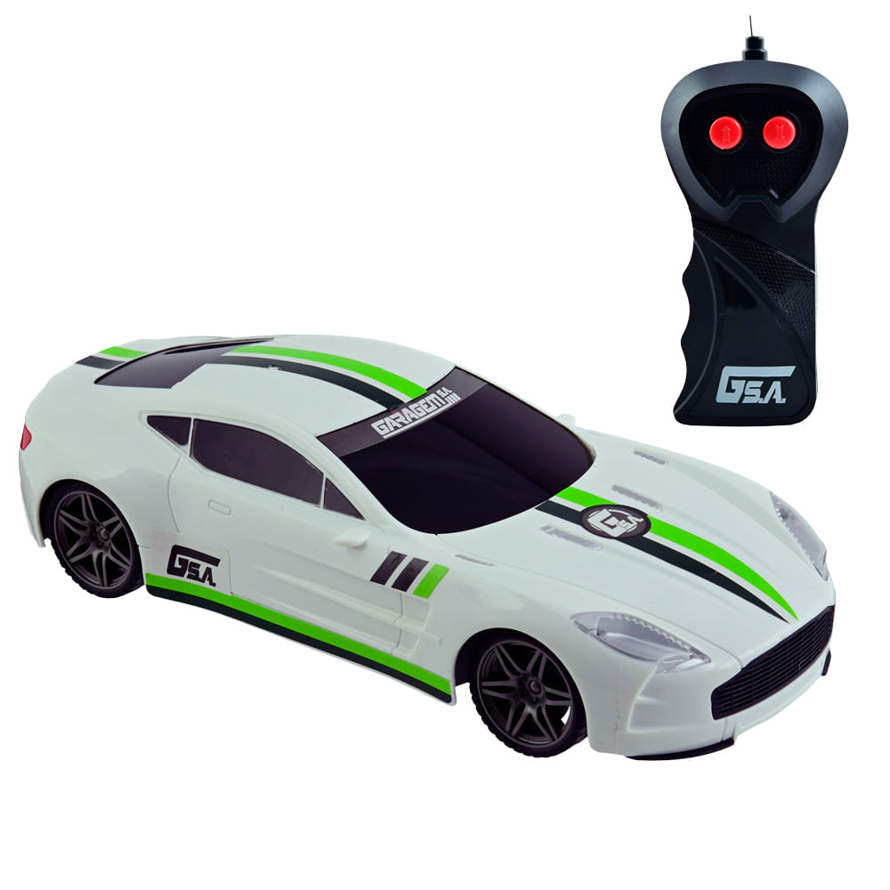 Carrinho de Controle Remoto Garagem S.A. Agility - Verde