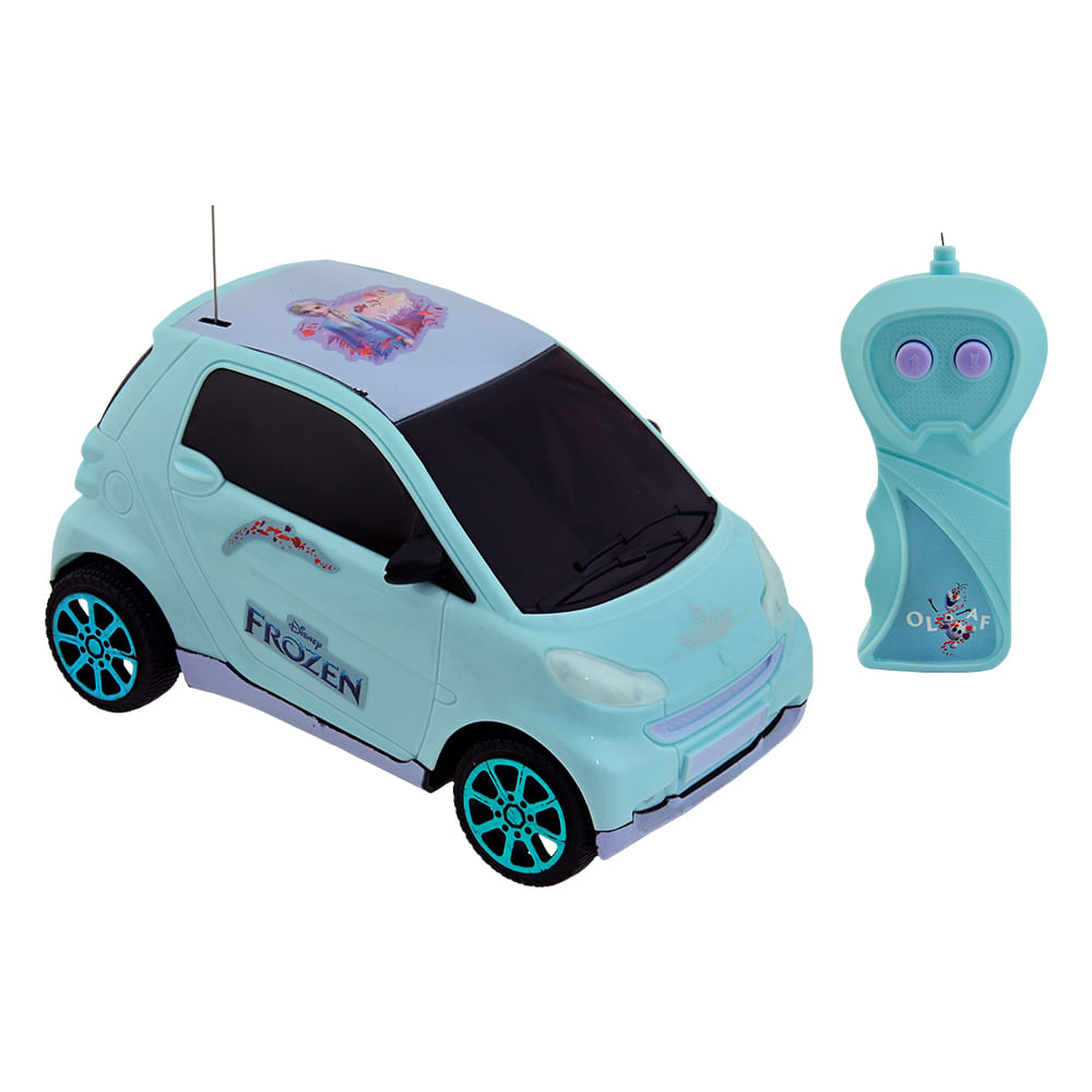 Carrinho de Controle Remoto Frozen Cold Road - Azul