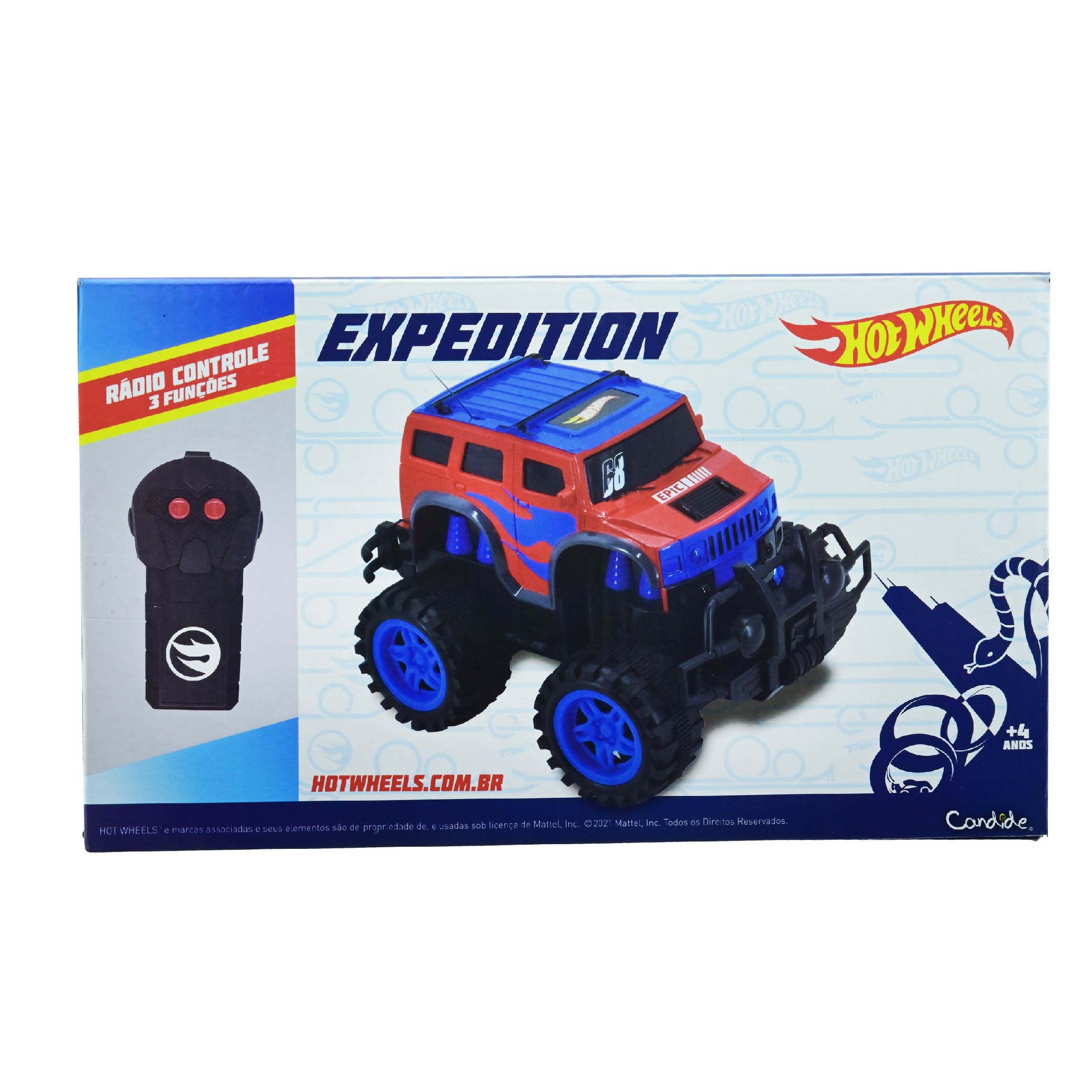 Carrinho de Controle Remoto Hot Wheels Expedition - Imagem 2