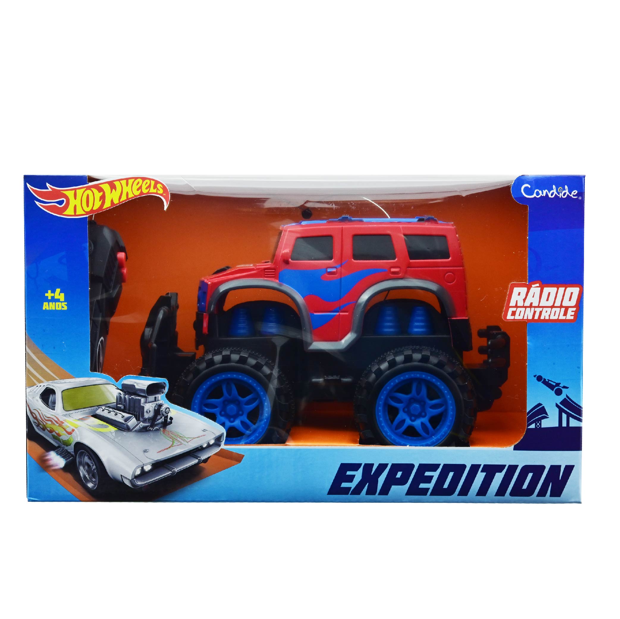 Carrinho de Controle Remoto Hot Wheels Expedition - Imagem 4