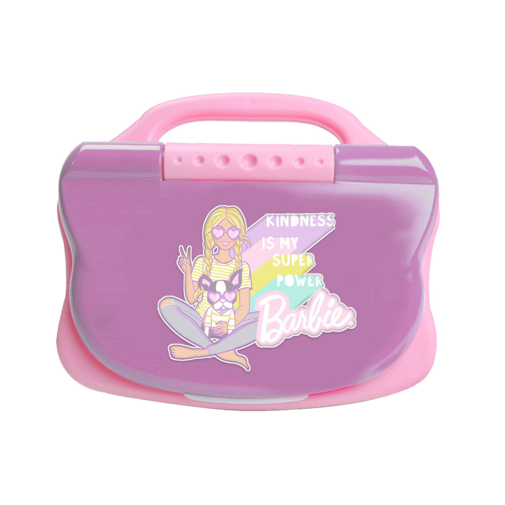 Laptop Infantil Educativo Candide Barbie Charm Tech Bilíngue - Imagem 4