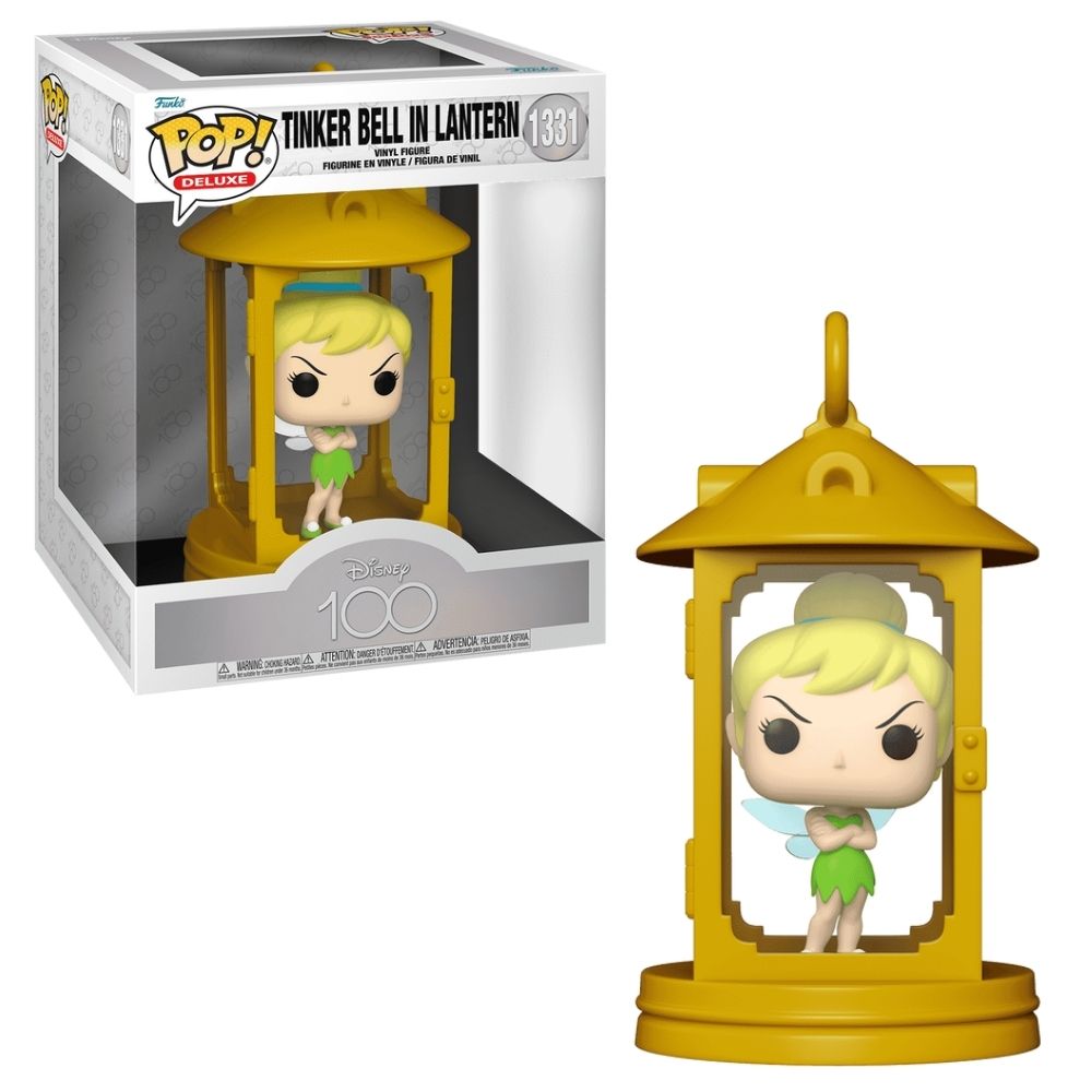 Boneco Funko Pop! Deluxe Disney Peter Pan - Sininho na Lanterna