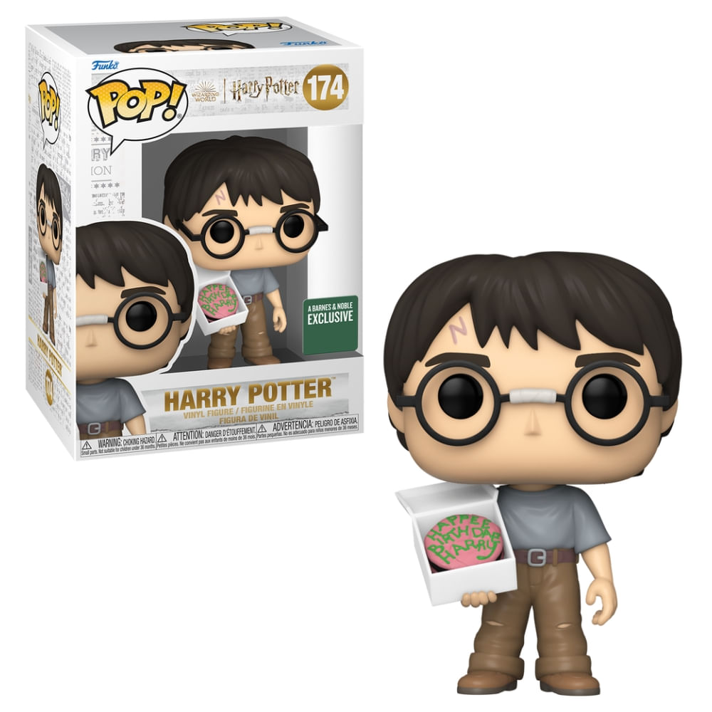 Boneco Funko Pop! Harry Potter - Harry Potter com Bolo de Aniversário