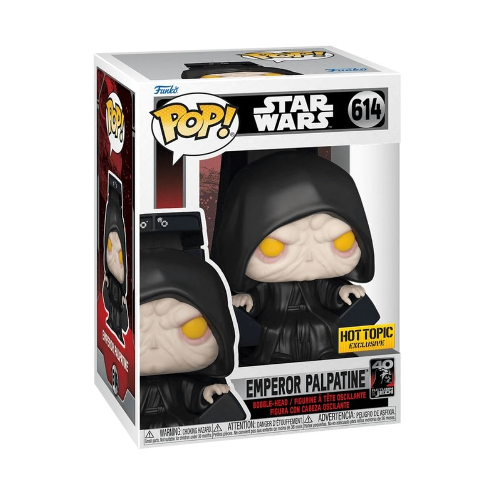 Boneco Funko Pop! Star Wars - Imperador Palpatine - Imagem 3