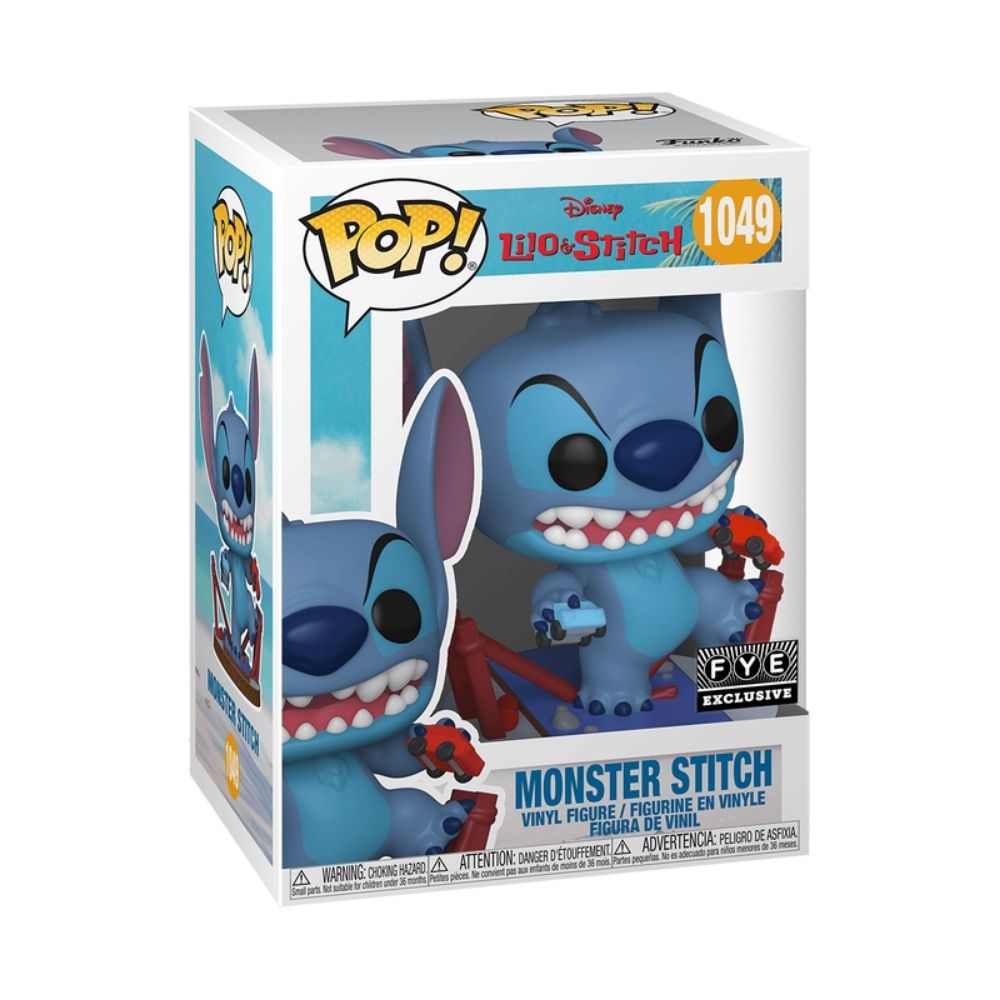 Boneco Funko Pop! Disney - Lilo & Stitch - Stitch Monstro - Imagem 3
