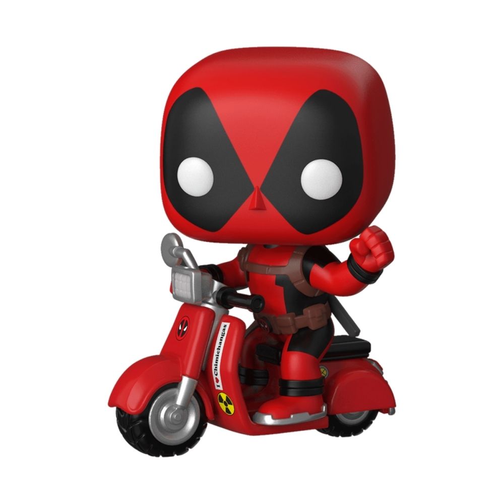 Boneco Funko Pop! Rides - Deadpool - Deadpool & Scooter - Imagem 3