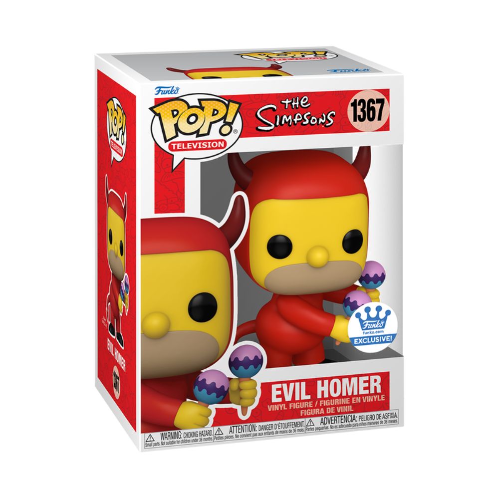 Boneco Funko Pop! Os Simpsons - Homer do Mal - Imagem 3