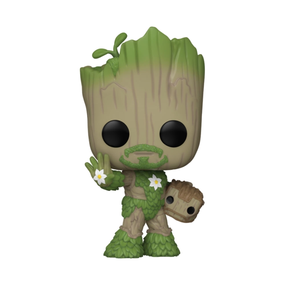 Boneco Funko Pop! Marvel 85 Anos - Groot como Homem de Ferro - Imagem 2