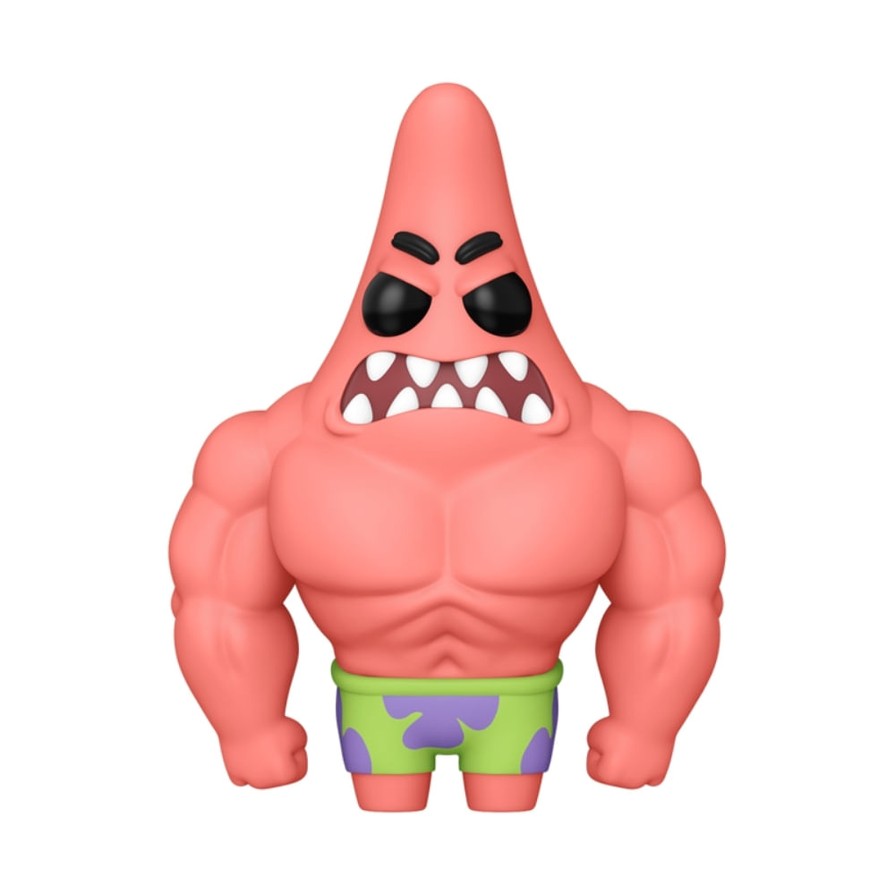 Boneco Funko Pop! Bob Esponja 25 anos - Patrick Jogos do Mestre-Cuca - Imagem 2