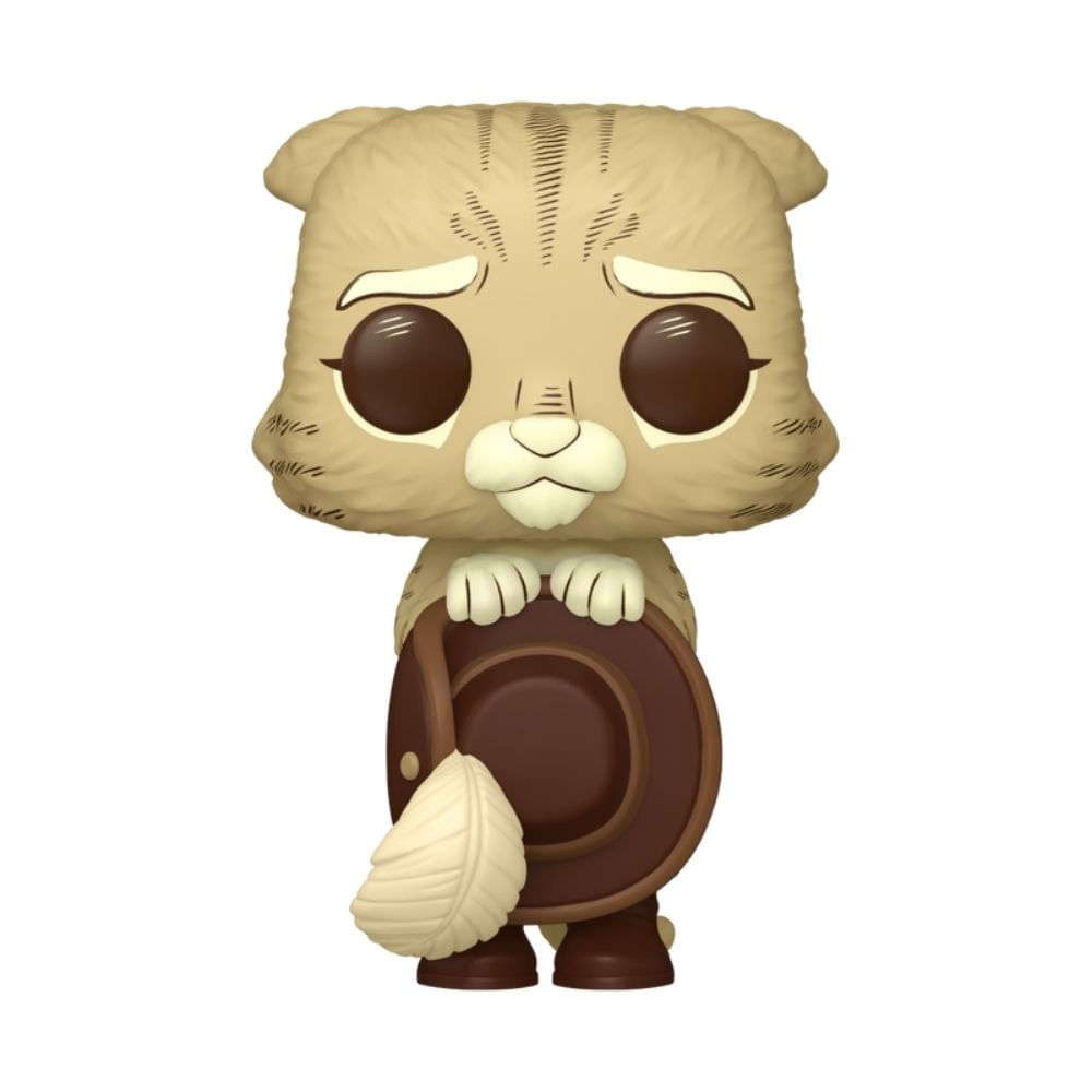 Boneco Funko Pop! DreamWorks Shrek 30 Anos - Gato de Botas (Sepia) - Imagem 2