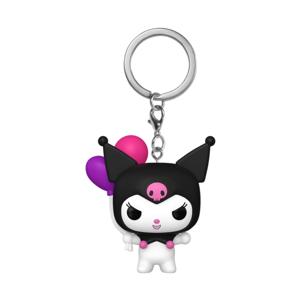 Chaveiro Funko Pop! Keychain Sanrio Hello Kitty - Kuromi com Balões - Imagem 2