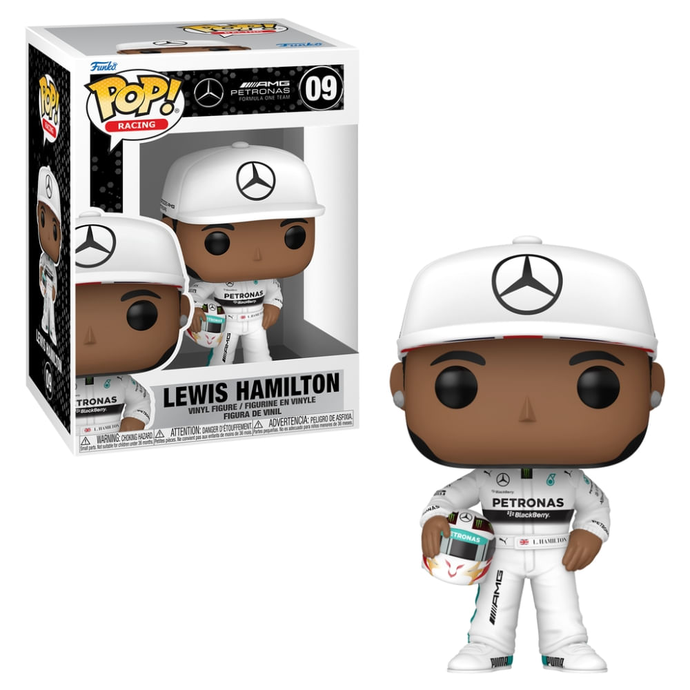 Boneco Funko Pop! Racing - Lewis Hamilton com Capacete